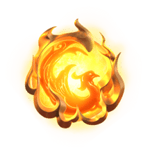 Legend of Hou Yi สัญลักษณ์พิเศษ นกไฟในดวงอาทิตย์